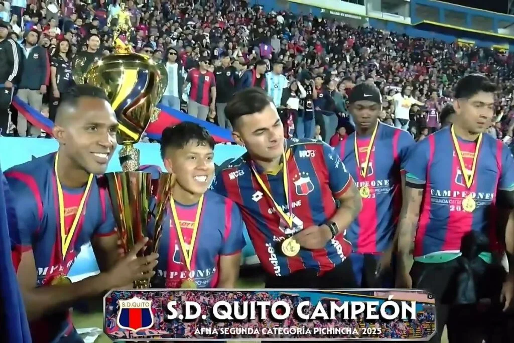 Deportivo Quito se corona campeón de la Segunda Categoría de Pichincha y asegura cupo en la Copa Ecuador 2026